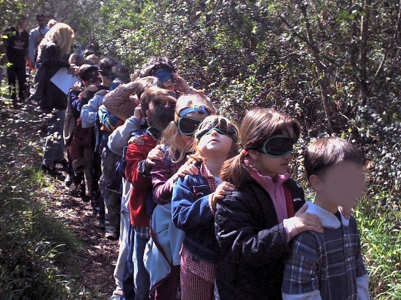 Educazione ambientale: l''uso dei cinque sensi